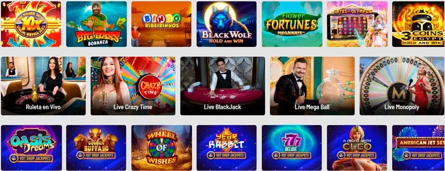 Juegos de casino online por dinero real en Panamá